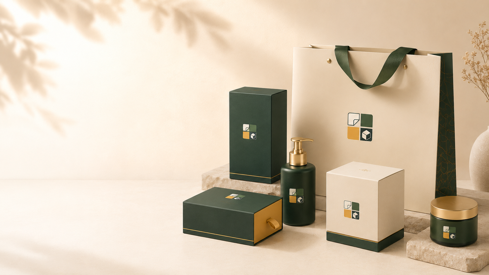 Beauty and personal care packaging presentation