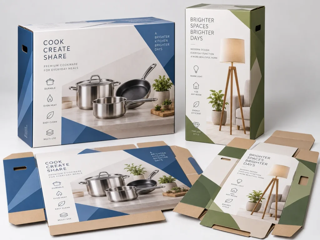Large-format folding carton flat-pack structure